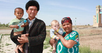 Menschen in Usbekistan: Karakalpaken