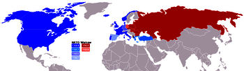 NATO und Warschauer Pakt im Kalten Krieg