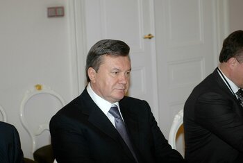 Präsident der Ukraine Janukowytsch