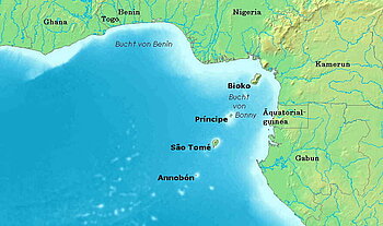 Wo liegt Sao Tome und Principe