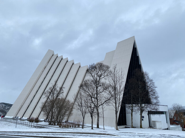 Eismeerkathedrale in Tromsö Eismeerkathedrale in Tromsö