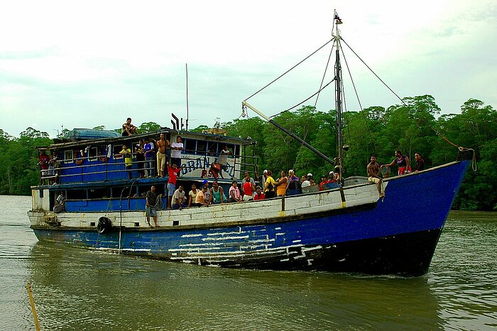 Schiff im Darién