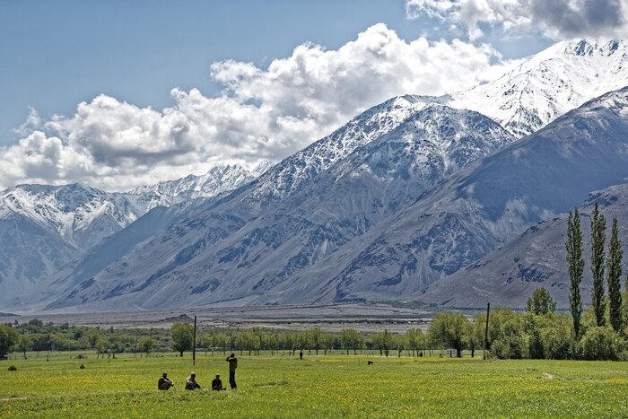 Menschen in Tadschikistan