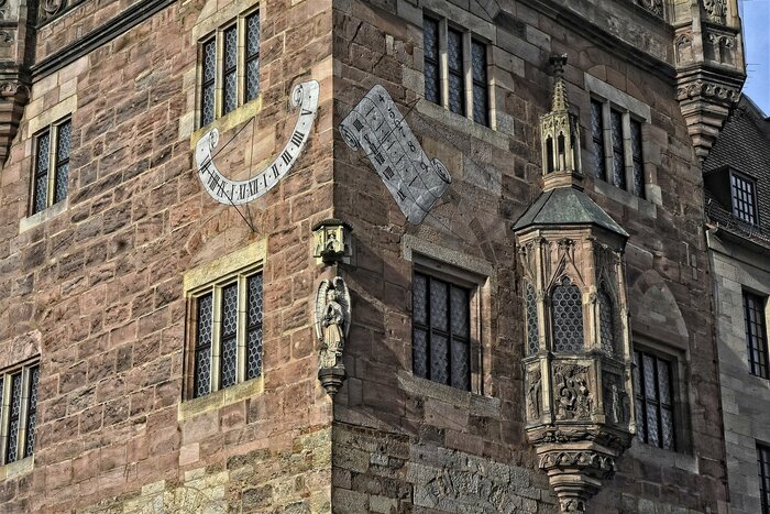 Fassade, Mittelalter, Nürnberg