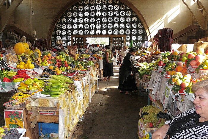 Markthalle in Armenien
