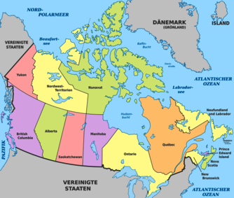 Provinzen von Kanada