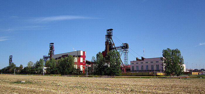 Förderung von Pottasche in Salihorsk