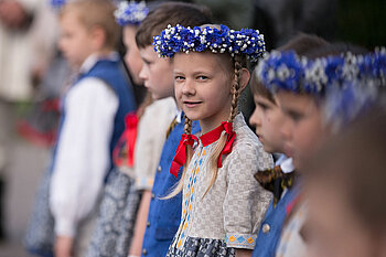 Mädchen in Tracht