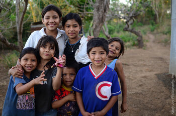 Kindergruppe in Nicaragua