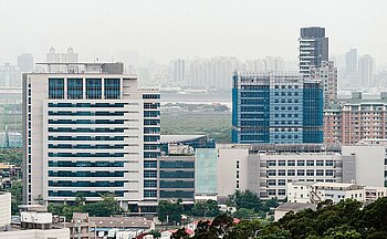 Asus- Zentrale in Taiwan