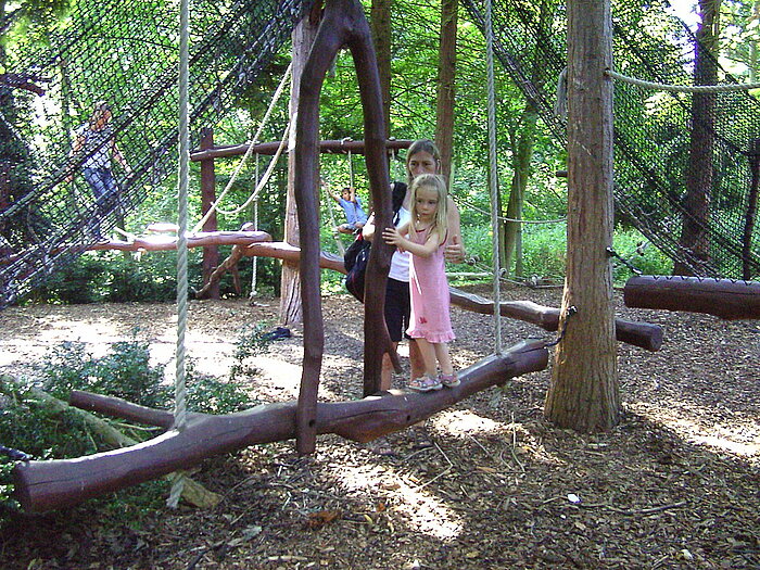 Klettergarten im Knuthenborg Park