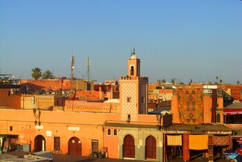 Königsstadt Marokko