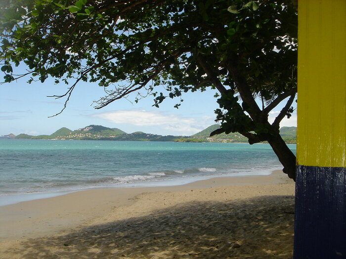 Strand bei Castries, St. Lucia