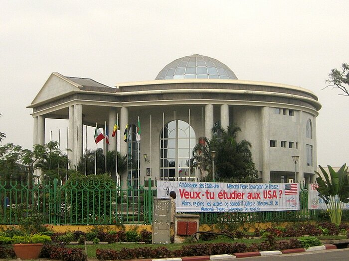 Mausoleum von Pierre Savorgnan de Brazza in Brazzaville