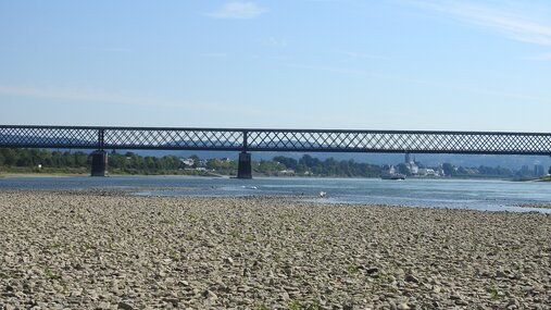 Brücke über den Rhein bei Koblenz
