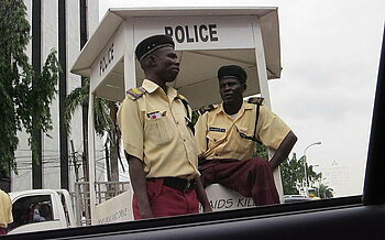 Polizei in Nigeria