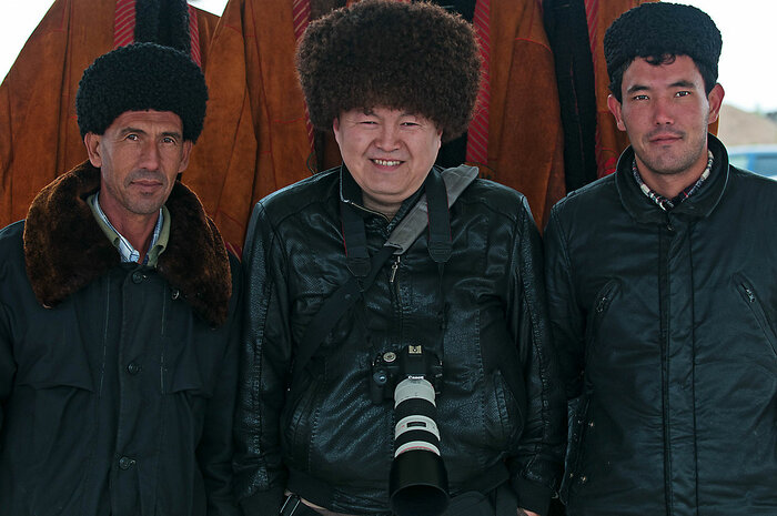 Männer aus Turkmenistan