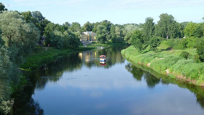 Längster Fluss in Lettland: Gauja