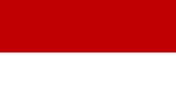 Die Flagge Hessens