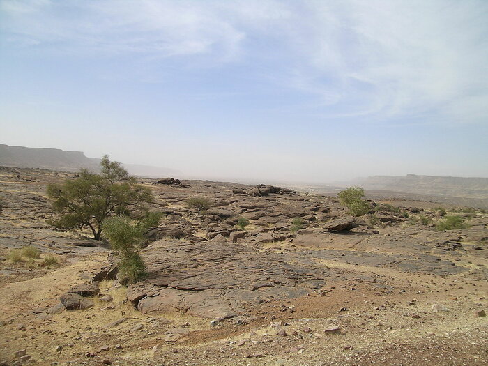 Landschaft in Hodh El Gharbi