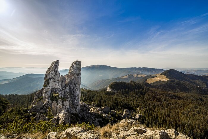 Landschaft im Süden Rumäniens