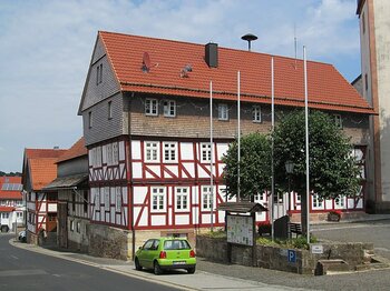 Marktplatz von Schwarzenborn