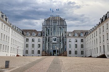 Saarbrücker Schloss mit Schlossplatz