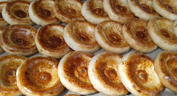 Usbekisches Brot Usbekistan Essen