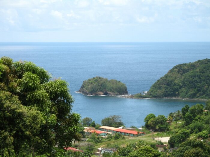 Aussicht auf Dominica