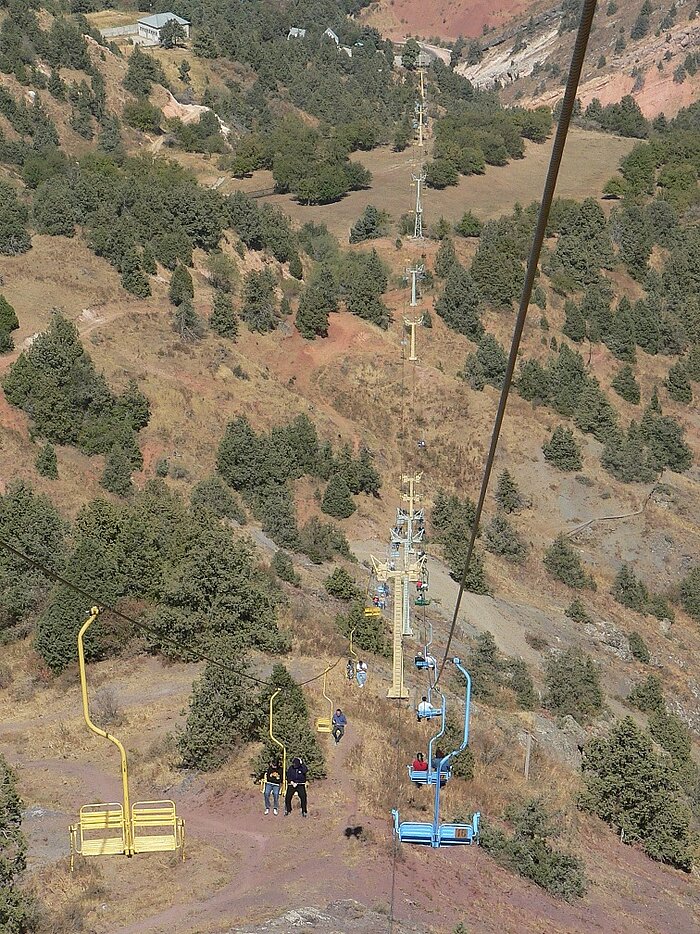 Seilbahn in Usbekistan