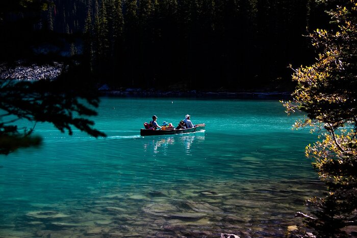 Moraine Lake im Banff-Nationalpark