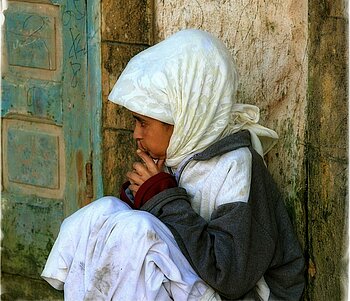Mädchen aus Marokko