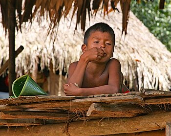 Emberá-Junge in Panama