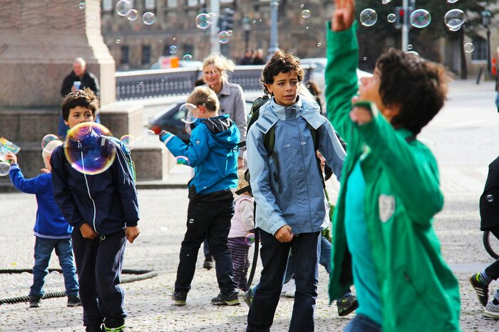 Kinder in Kopenhagen