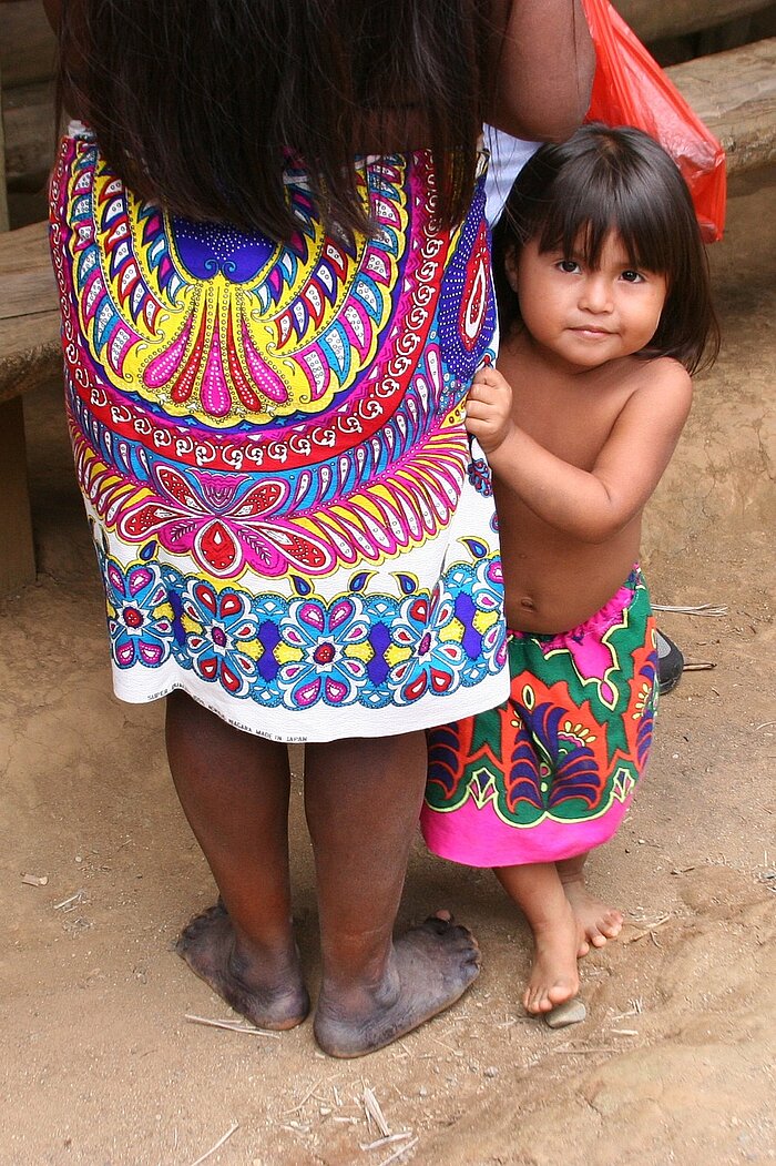 Mädchen in Panama