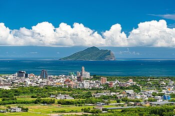 Landschaft in Taiwan