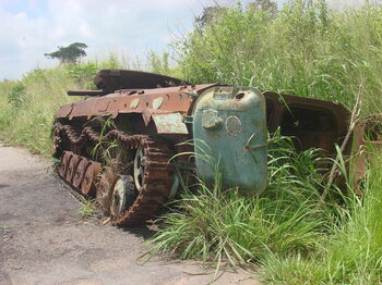 Panzer aus dem Bürgerkrieg 2002-2007