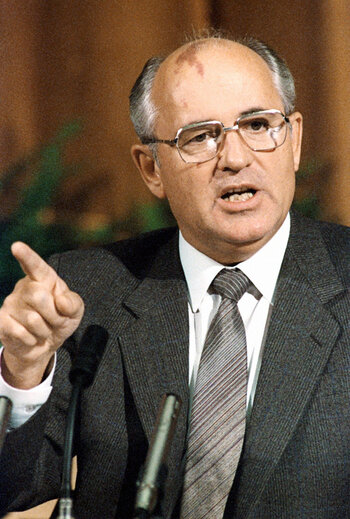 Michail Gorbatschow 1986
