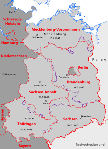 Gründung Sachsen Anhalt