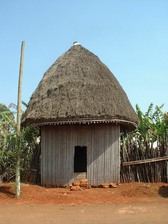 Hütte in Bana, Provinz West von Kamerun