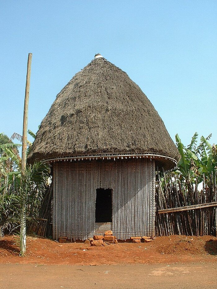 Hütte in Bana, Provinz West von Kamerun