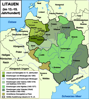 Belarus gehörte zum Großfürstentum Litauen