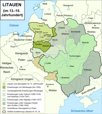 Belarus gehörte zum Großfürstentum Litauen