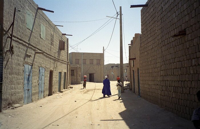 Straßenszene in Timbuktu