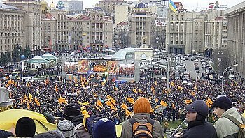 Proteste auf dem Maidan