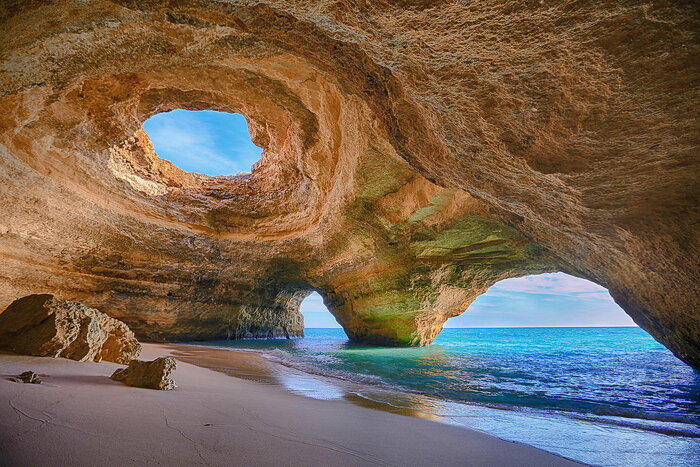 Grotte am Strand von Benagil