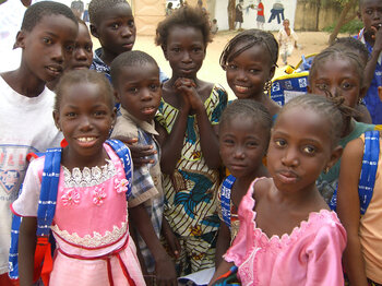 Kinder aus dem Senegal