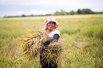 Philippinische Arbeiterin