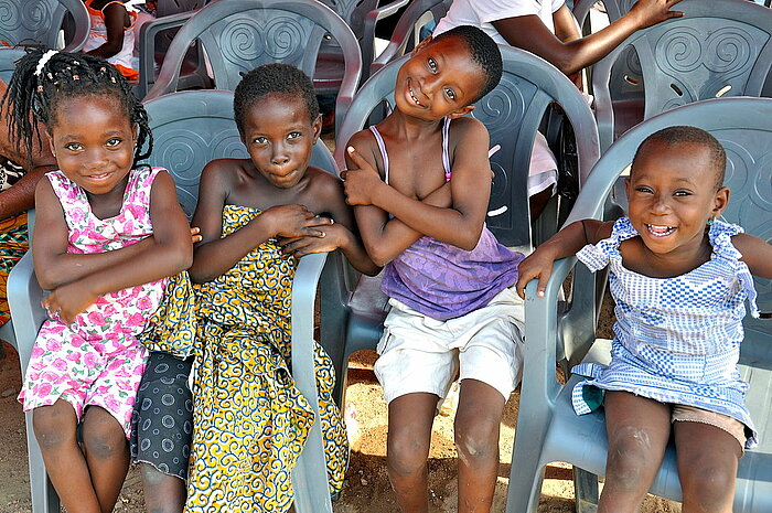 Mädchen aus Ghana