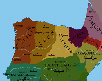Iberische Halbinsel im 11. Jahrhundert